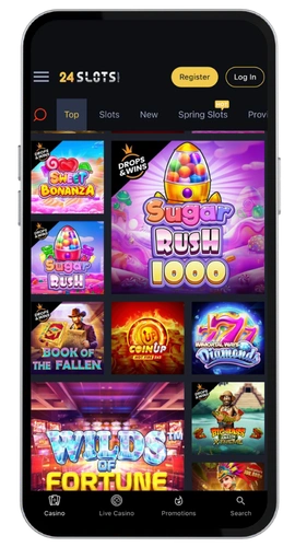 24 Slots mobil casino